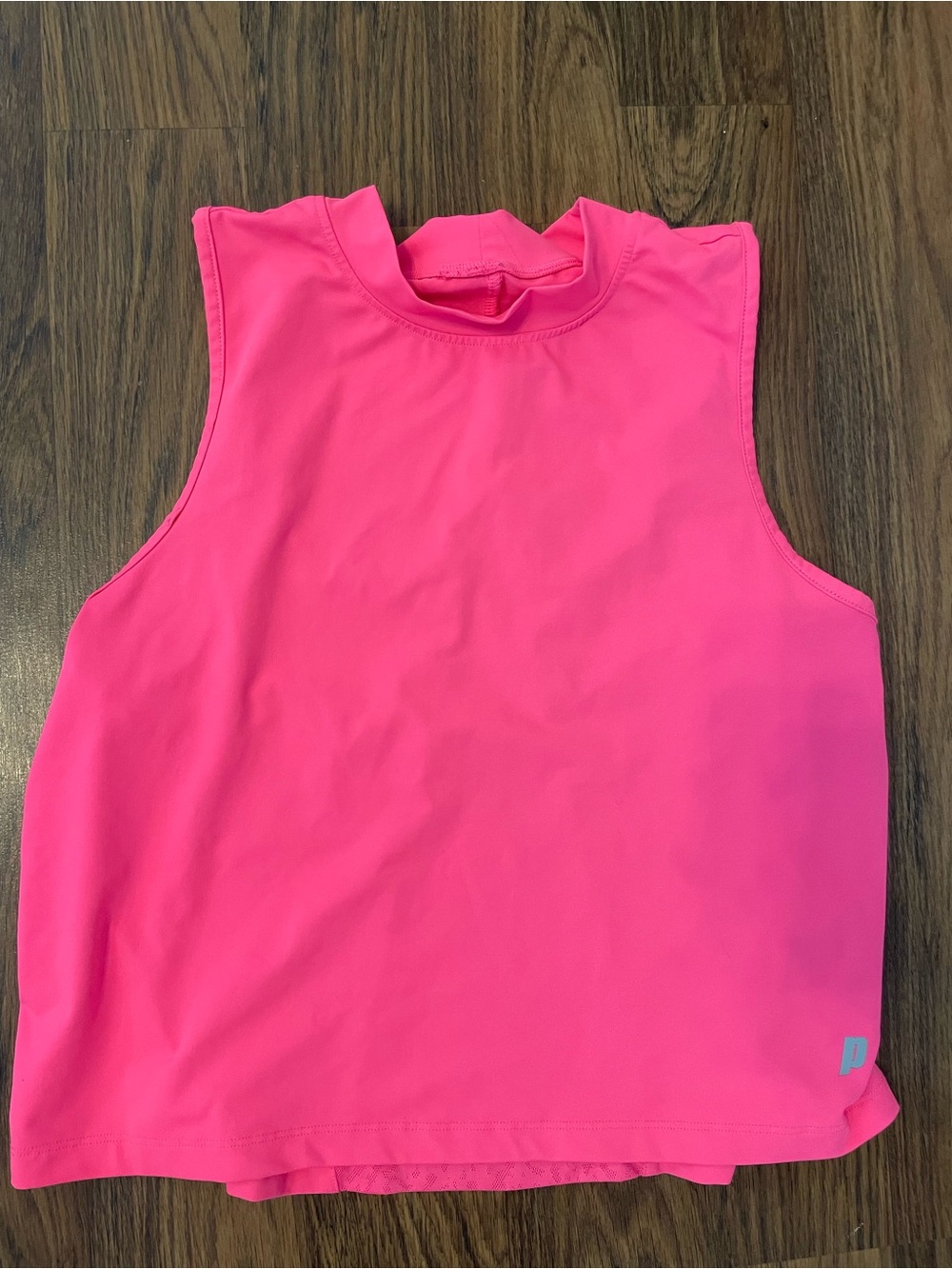 Bright Hot Pink Tennis Athletic Top